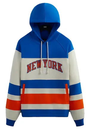 Kith New York Knicks Delk Hockey Hoodie Sandrift