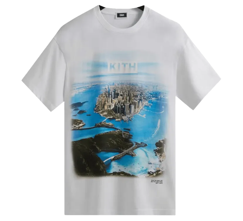 Kith South Ferry Tee White