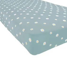 Kyte Baby Printed Crib Sheet in Daisy