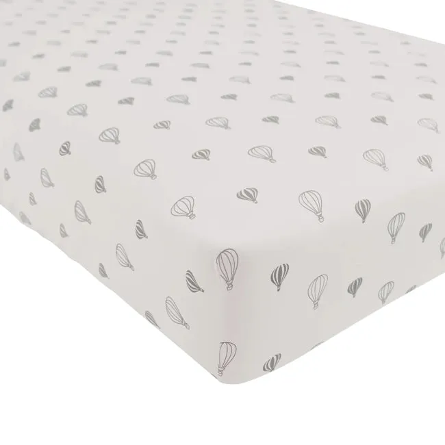 Kyte Baby Printed Crib Sheet in Hot Air Balloon