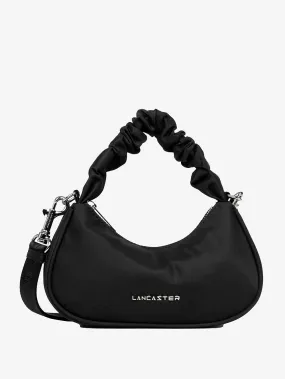 Lancaster paris - Borsa in nylon tinta unita con manico morbido modello Basic Chouchou