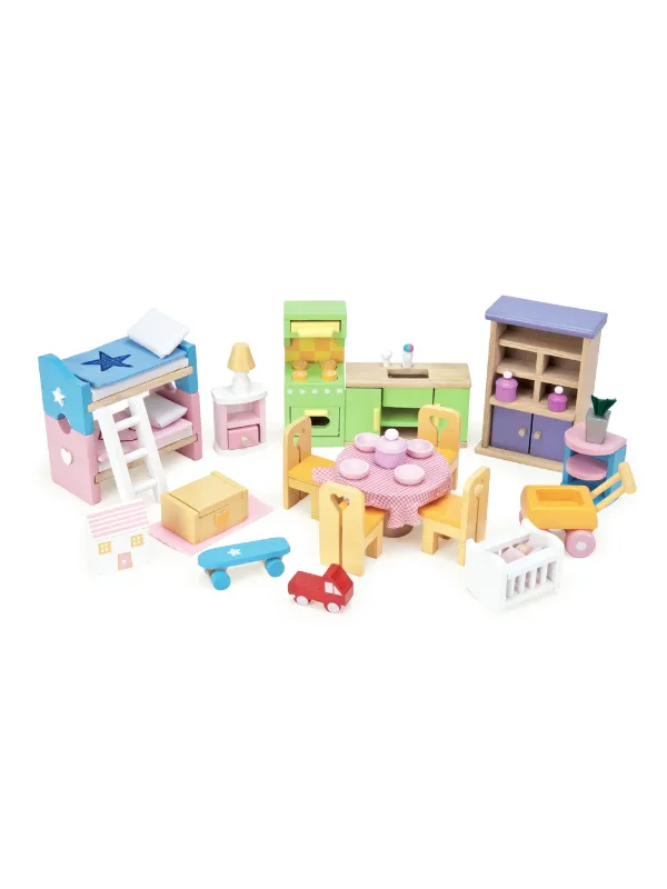 Le Toy Van Dollhouse Starter Furniture Set