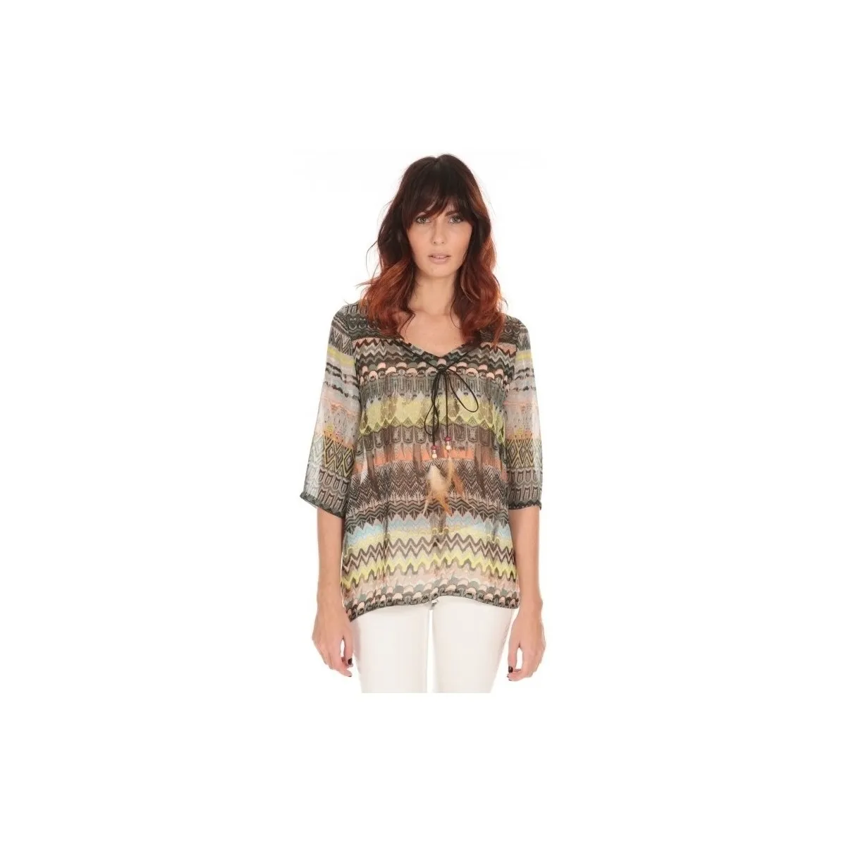 Les Petites Bombes Blouse Voile Multicolore S 165702