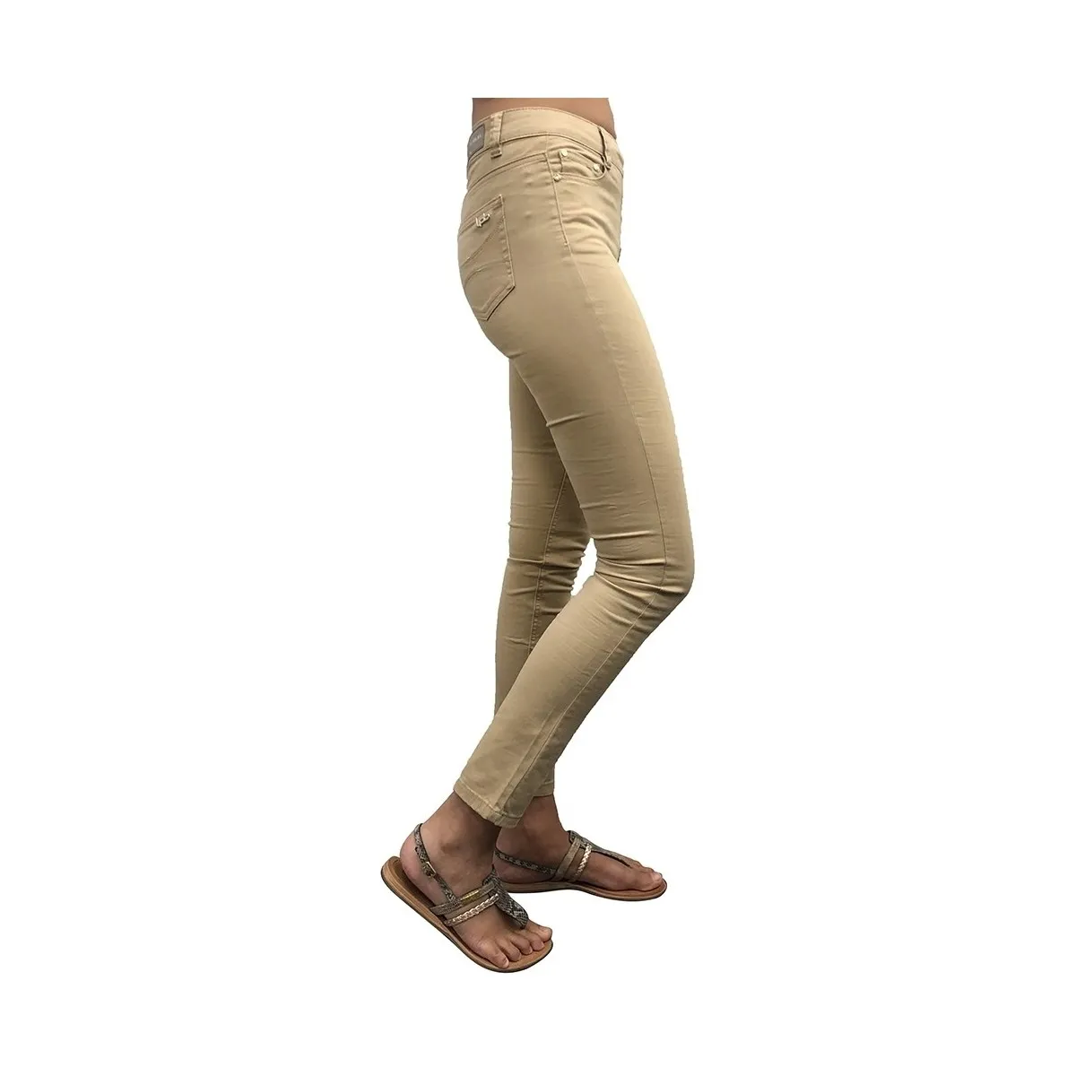 Les Petites bombes Pantalon Regular Lina Beige