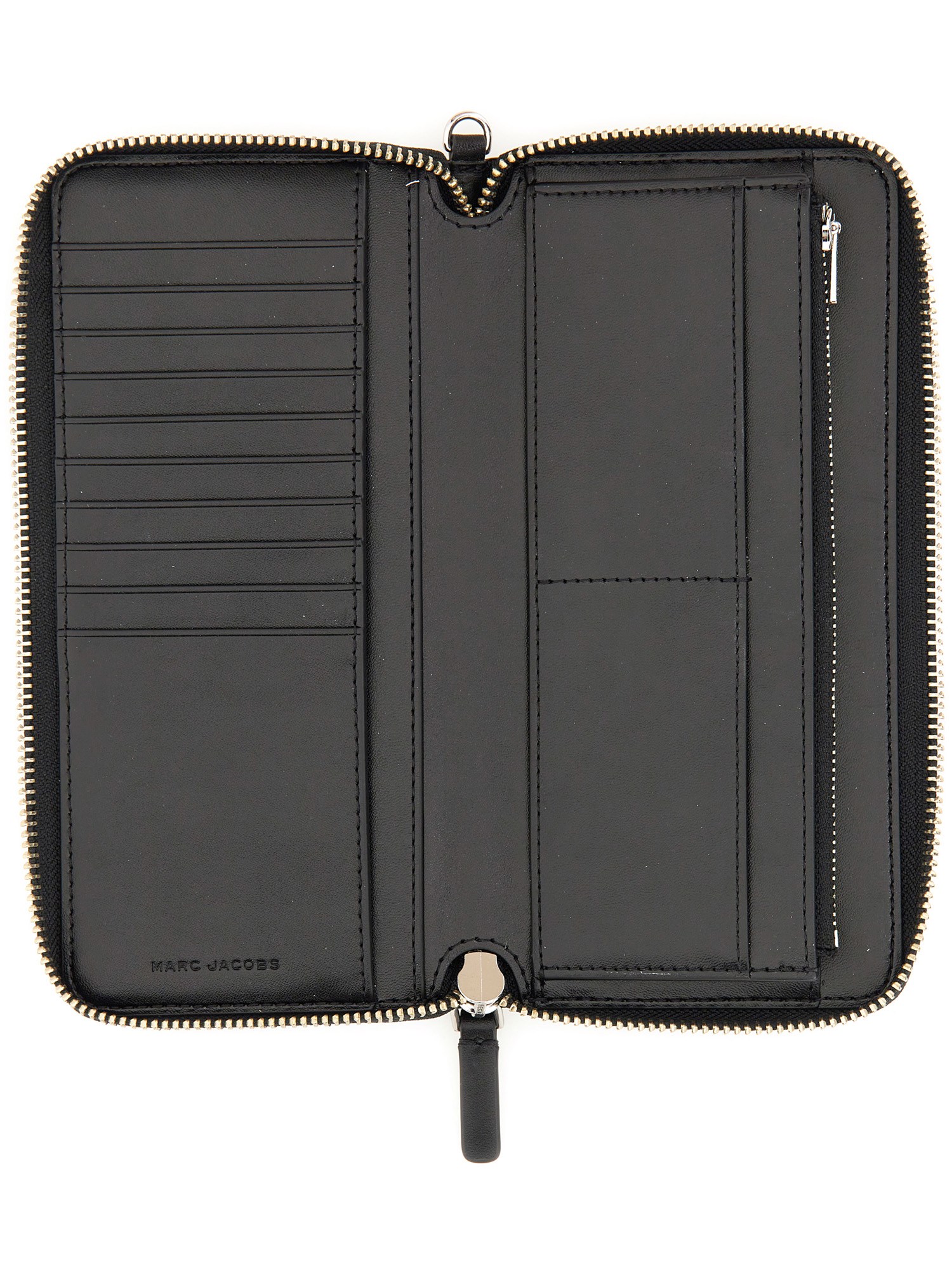 MARC JACOBS    CONTINENTAL WALLET WITH LOGO