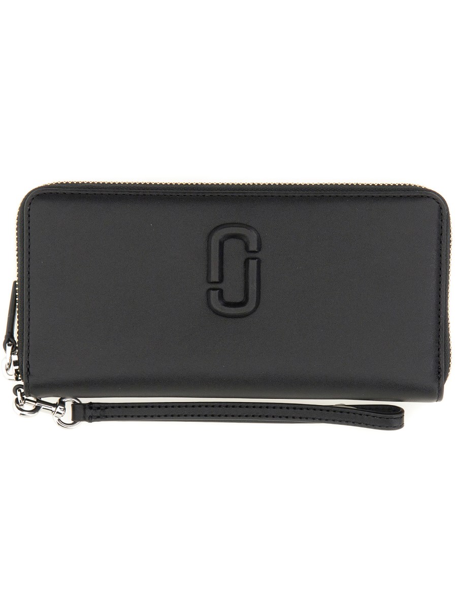 MARC JACOBS    CONTINENTAL WALLET WITH LOGO