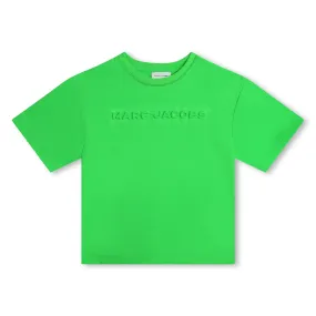 Marc Jacobs T-Shirt Puffy Logo Green