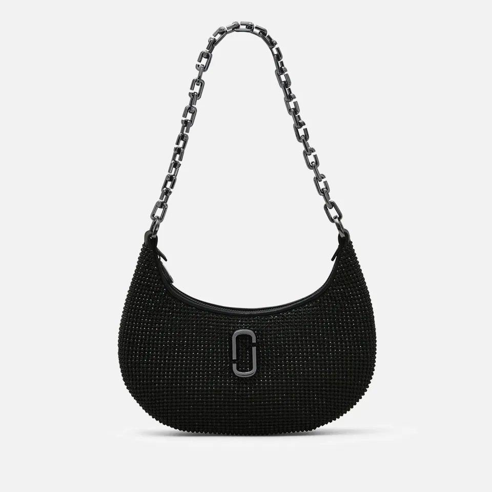 Marc Jacobs The Small Curve Rhinestone J Marc Shoulder Bag