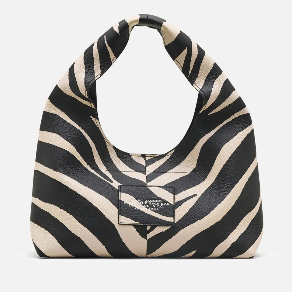 Marc Jacobs The Zebra Leather Sack Bag