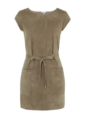 Maroone Suede Dress