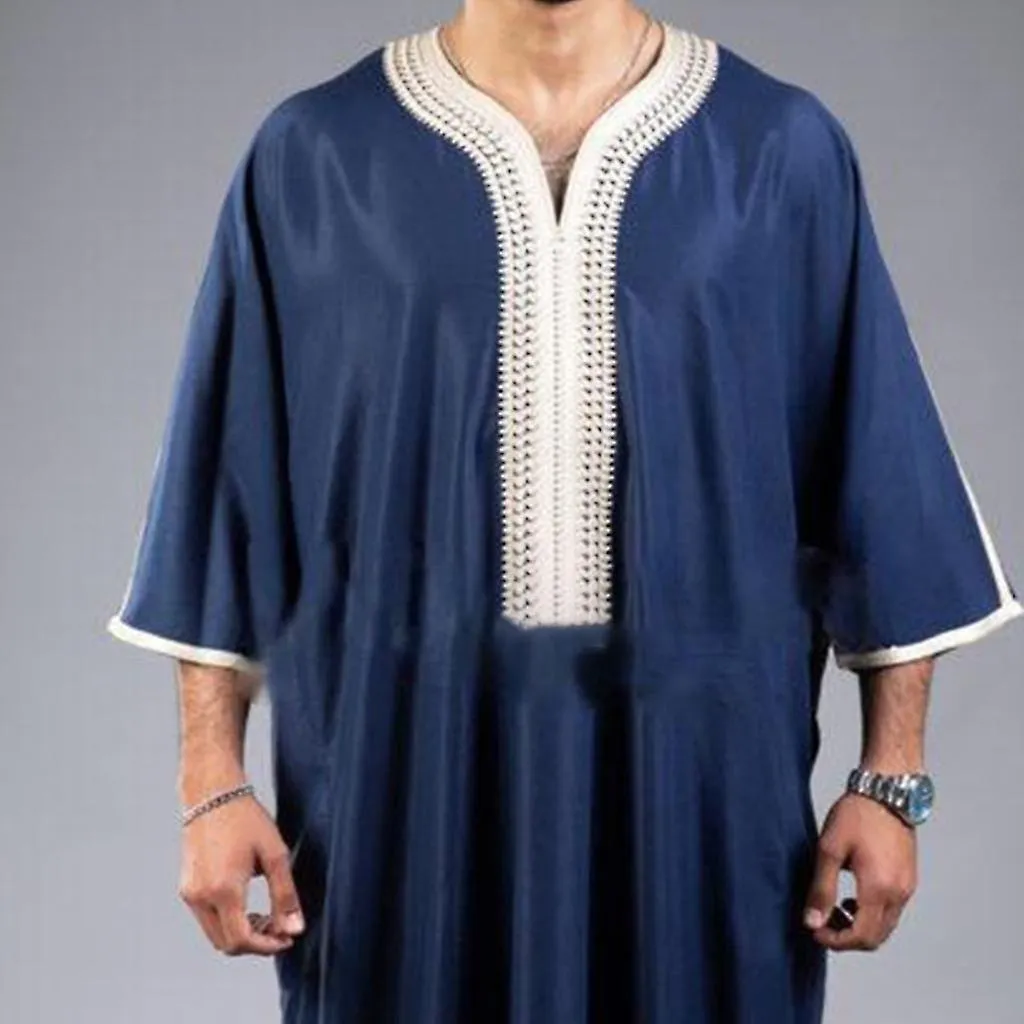 Men Muslim Robe Saudi Arab Thobe Jubba Middle East Jubba Thobe Muslim Clothing-