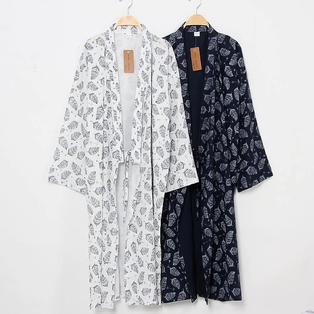 Men's Robes Kimono Robe Khan Steamed Clothing Pajamas