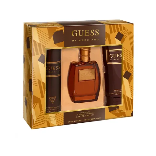 Men's Guess By Marciano Eau De Toilette Gift Set - 3-Piece Bundle