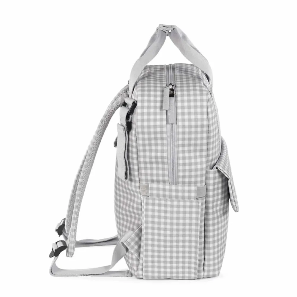 Mochila I love Vichy gris Walking Mum