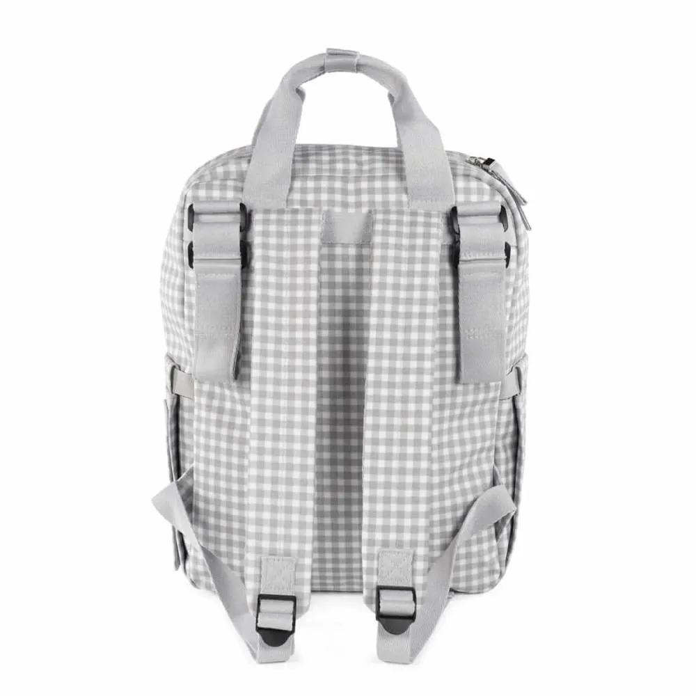 Mochila I love Vichy gris Walking Mum