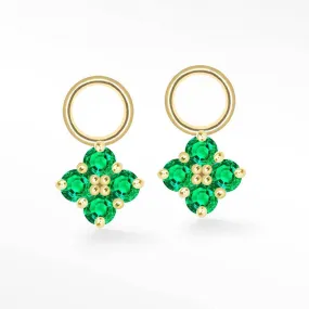 Musical Emerald 18k Yellow Gold Petite Charms