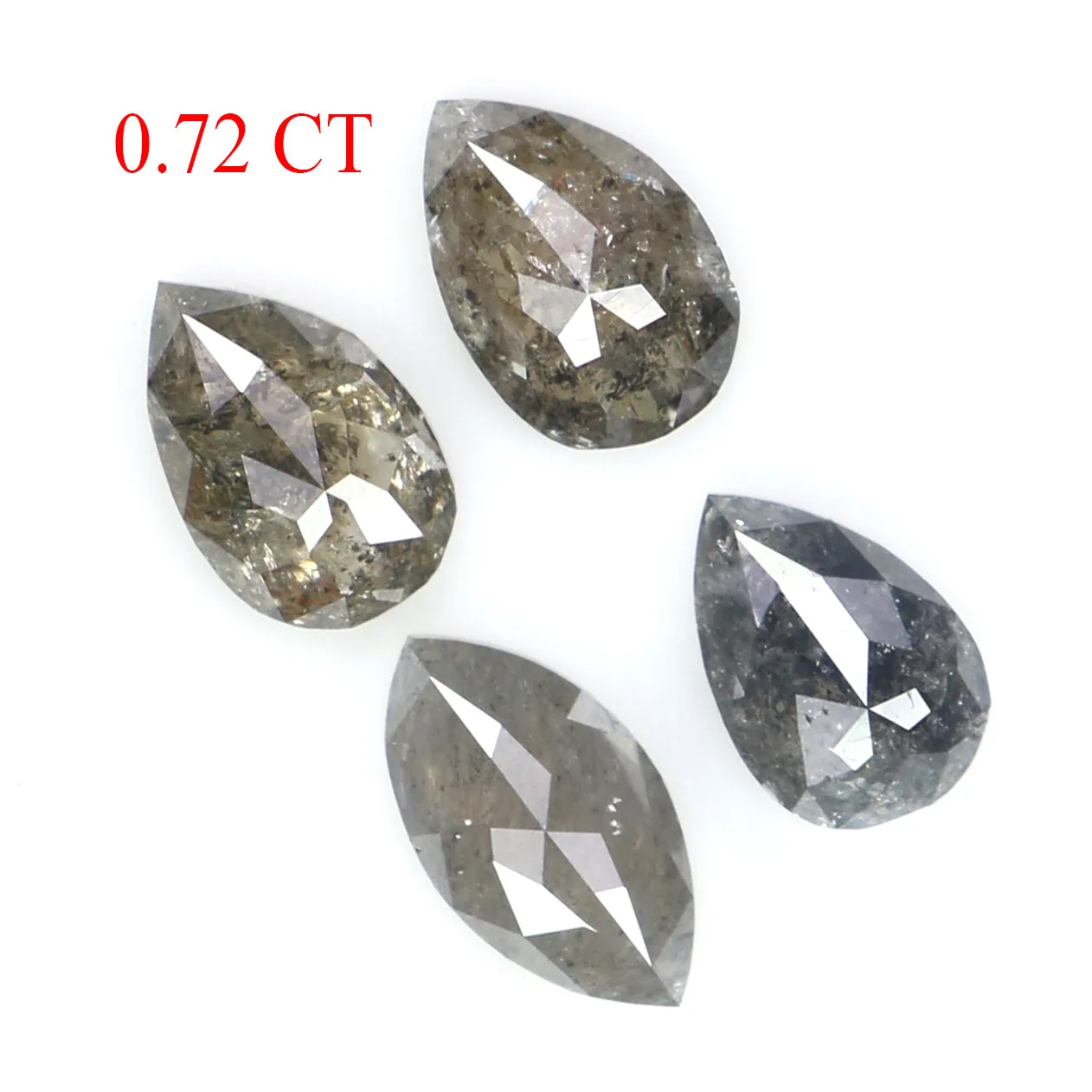 Natural Loose Mix Shape Diamond, Salt And Pepper Mix Shape Diamond, Natural Loose Diamond, Antique Shape Diamond, 0.72 CT Mix Sh