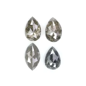 Natural Loose Mix Shape Diamond, Salt And Pepper Mix Shape Diamond, Natural Loose Diamond, Antique Shape Diamond, 0.72 CT Mix Sh