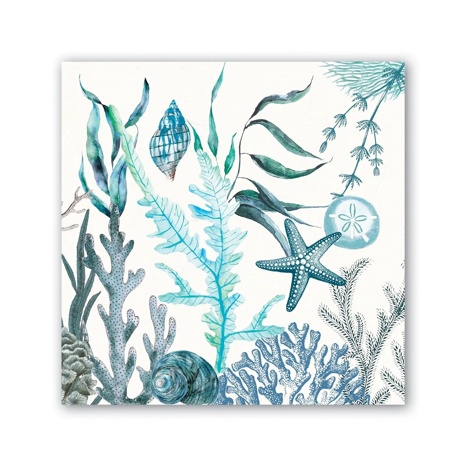 Ocean Tide Cocktail Napkin