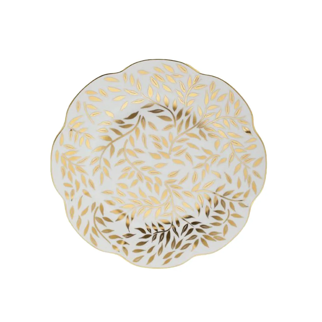 Olivier Gold Dessert Plate