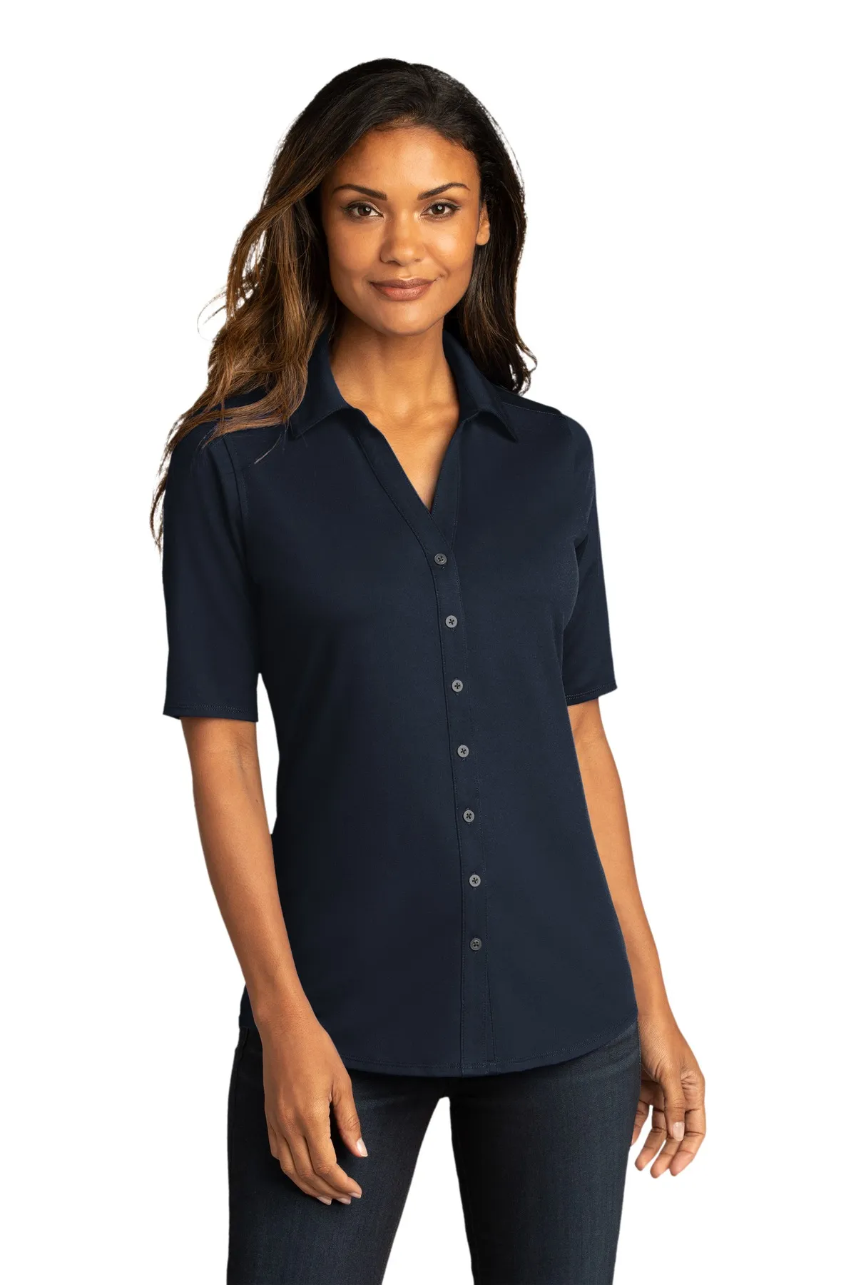 Port Authority Clothing LK682 Port Authority   Ladies City Stretch Top SKU: LK682