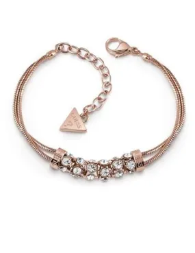 pulsera guess glitter girl rose