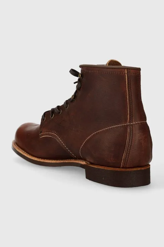 Red Wing leather shoes Blacksmith men's brown color 3340