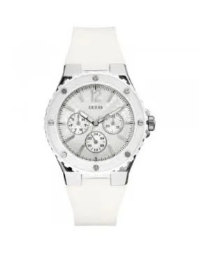 reloj guess cuarzo blanco mujer