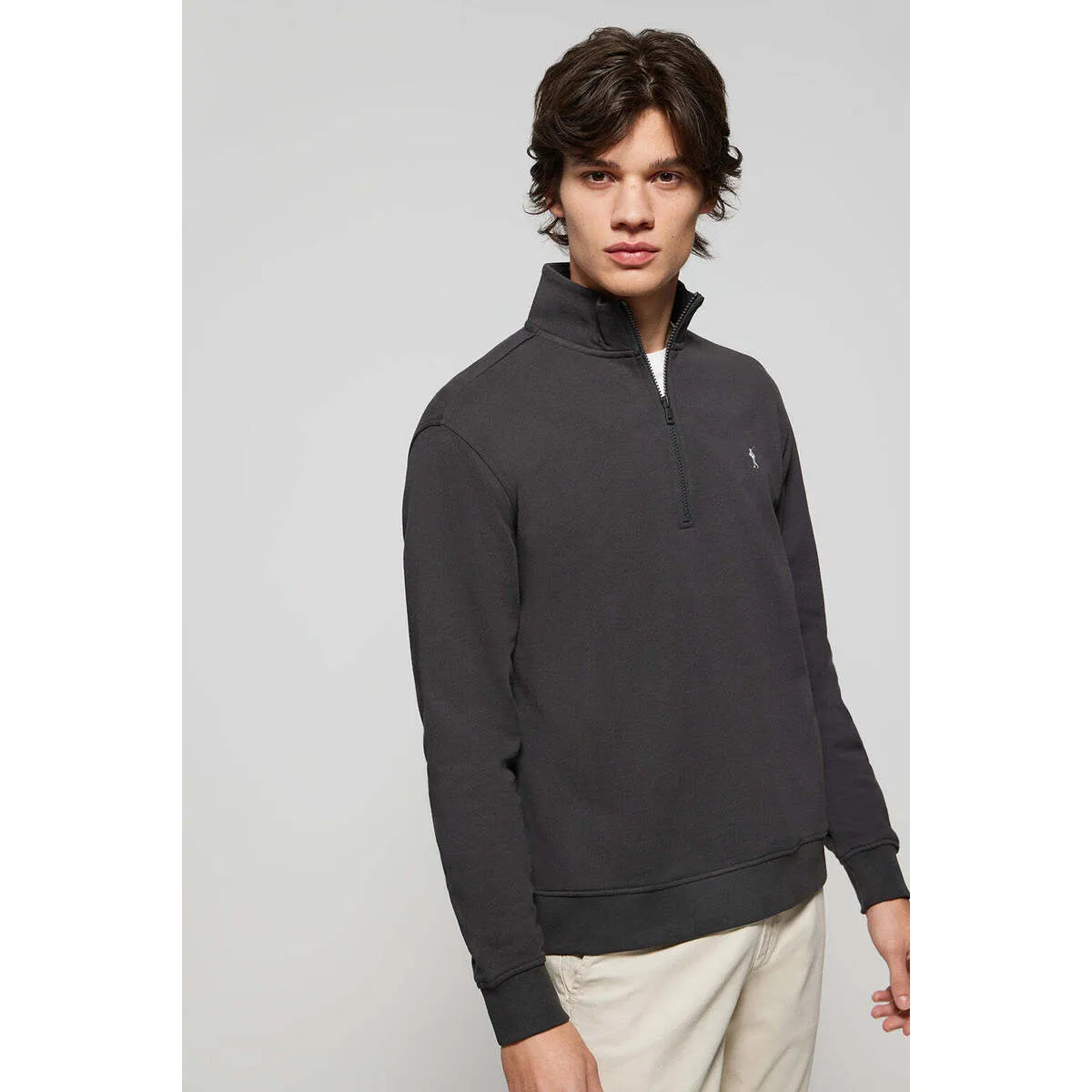 RIGBY GO NECK ZIPPER SWEAT B FT IL