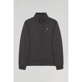 RIGBY GO NECK ZIPPER SWEAT B FT IL