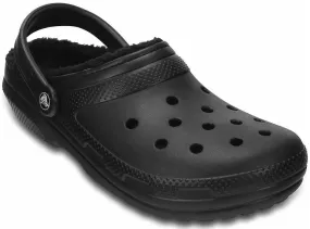 shoes Crocs Classic Lined Clog - Black/Black