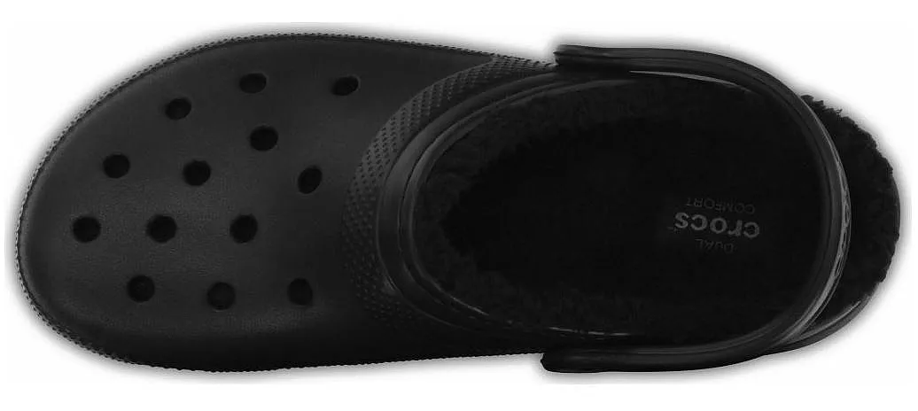 shoes Crocs Classic Lined Clog - Black/Black