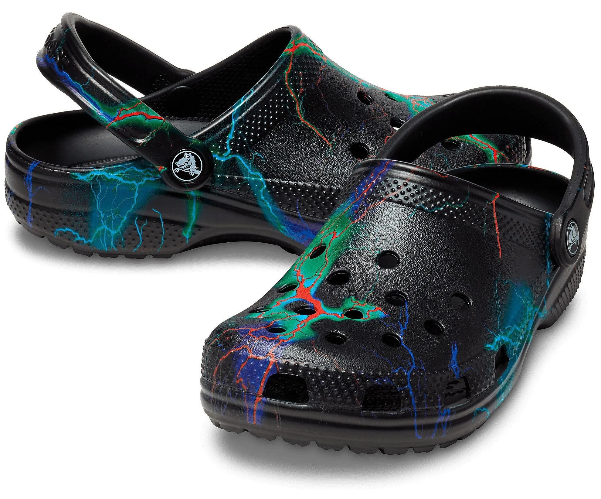 shoes Crocs Classic Out Of This World Clog II - Black/Lightning Bolts