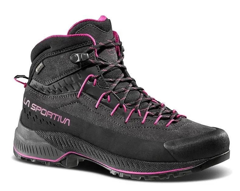 shoes La Sportiva TX4 Evo Mid GTX - Carbon/Springtime - women´s