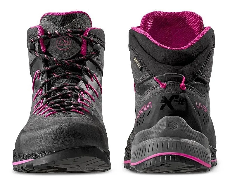 shoes La Sportiva TX4 Evo Mid GTX - Carbon/Springtime - women´s