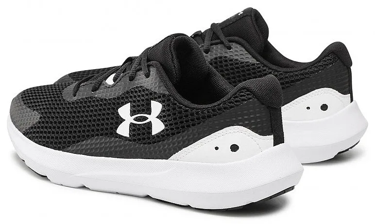 shoes Under Armour Surge 3 - 001/Black/White - men´s