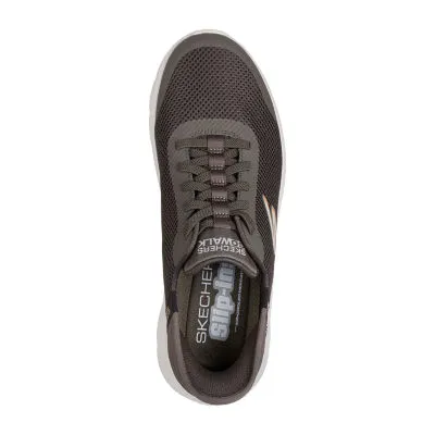 Skechers Mens Go Walk Flex Hands Free Slip-Ins Walking Shoes