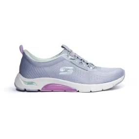 Skechers Skech-Air Arch Fit Walking Shoes Grey-Aqua