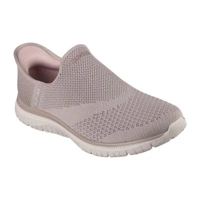 Skechers Womens Virtue Sleek Hands Free Slip-Ins Slip-On Walking Shoes