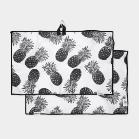 Sketchy Pineapple Cart Towel