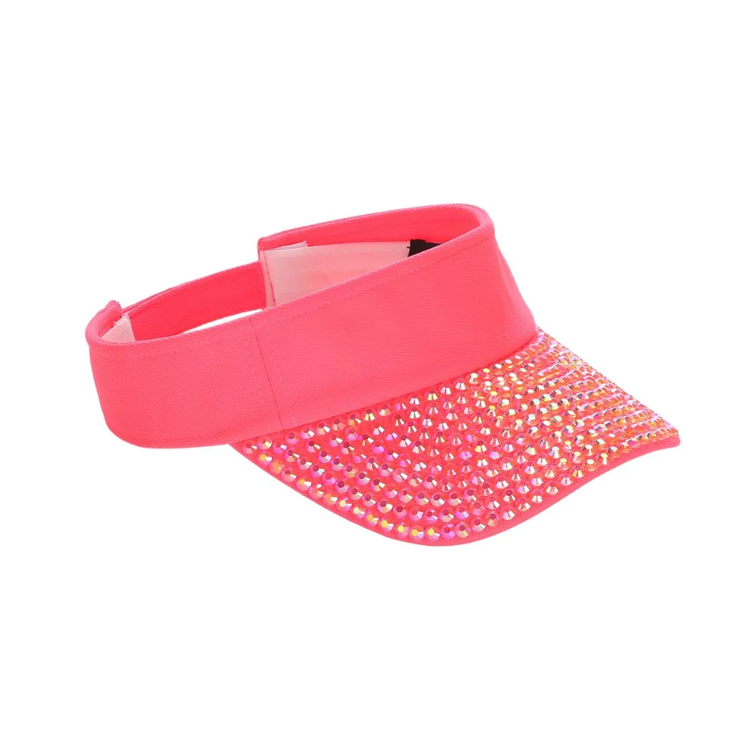 Stacy Visor in Dark Pink