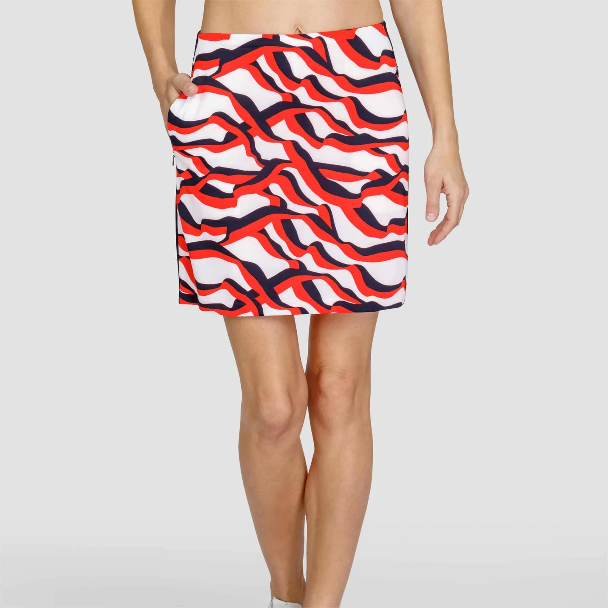 Tail Angela Pull On Skort Deco Wave