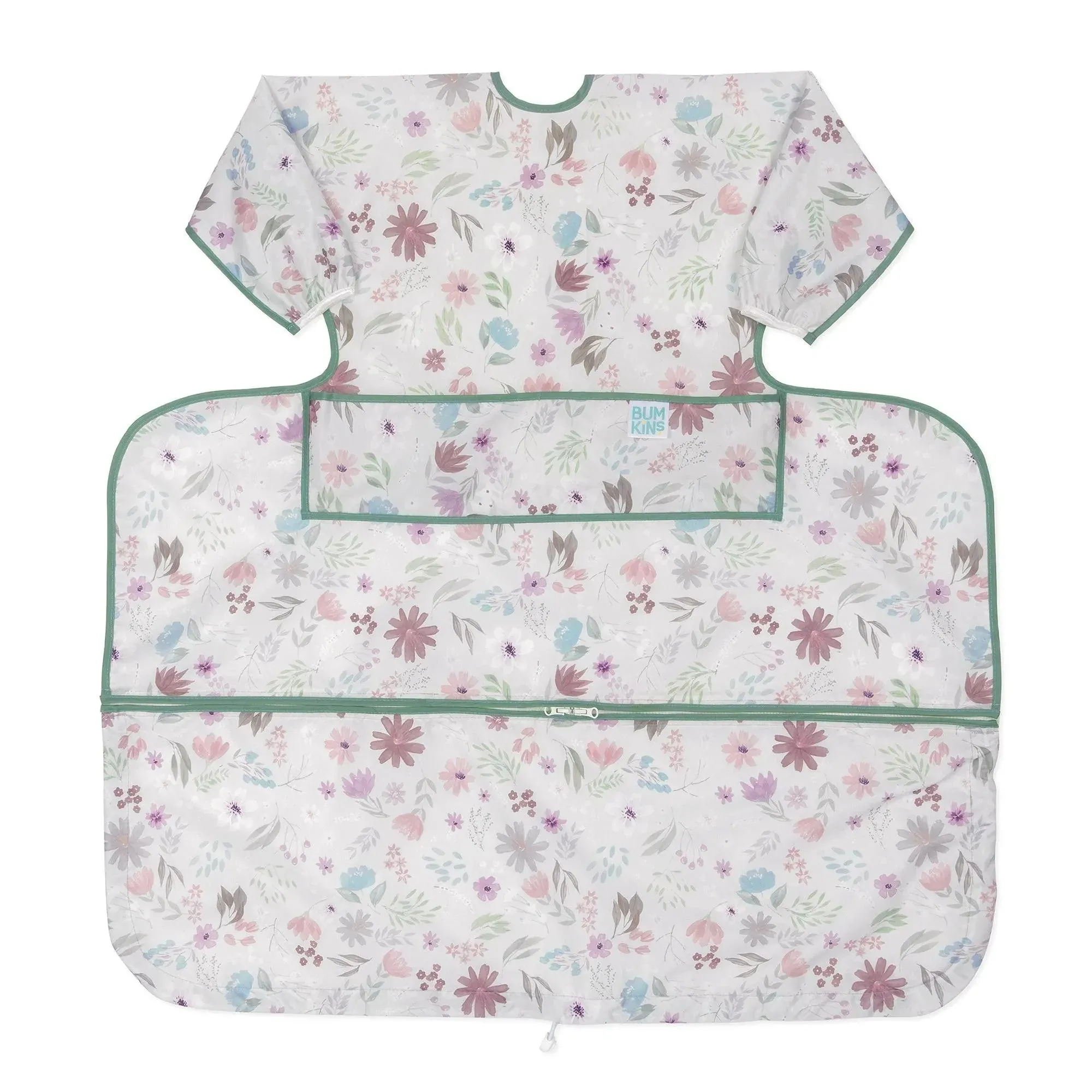 Tray Mate Sleeved Bib: Floral