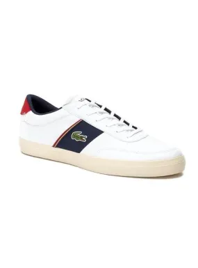 zapatillas lacoste court-master blanco hombre