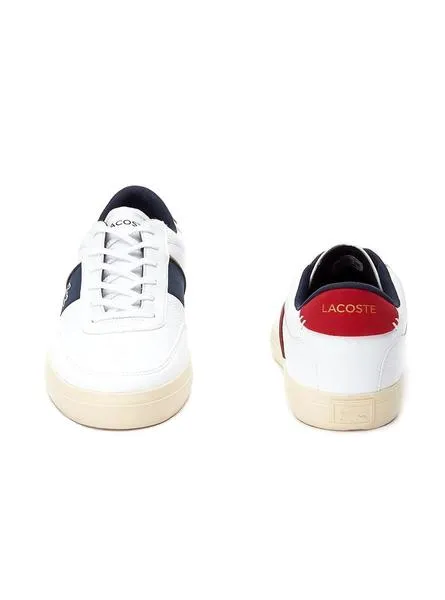 zapatillas lacoste court-master blanco hombre